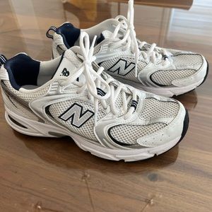 New balance 530 silver & navy